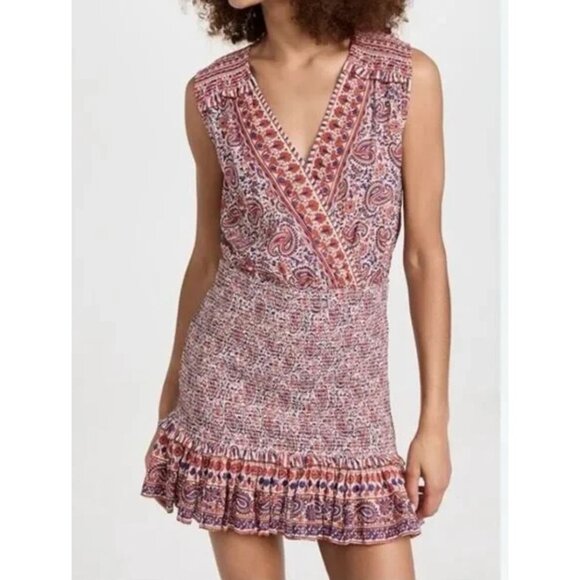 Veronica Beard Dresses & Skirts - VERONICA BEARD paisley print cox smocked dress size M